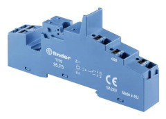 Finder 95.P3 relä sockel för Siemens S00, Finder 99, Weg CWCI, Finder 40.31/99.02/86.30.0.024.0000 (1 st)