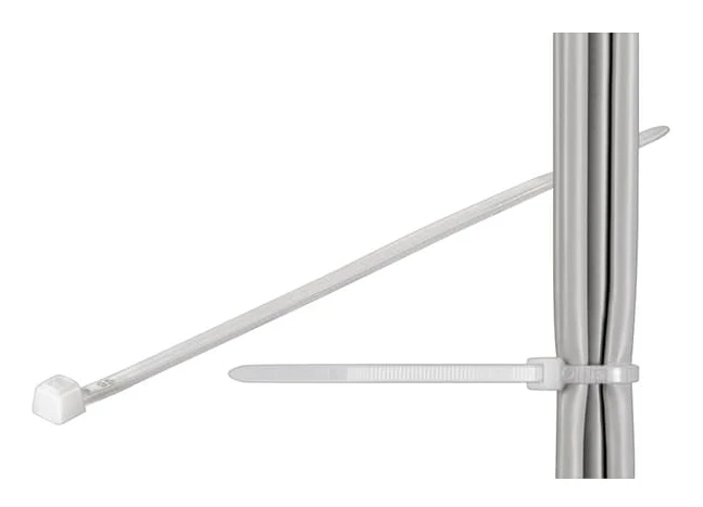 Pro Cable Ties Trans. - 2.5mm/200mm