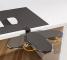 Datorarmstöd, Armbågshållare för Skrivbord Modell Vikbar / Roterbar Svart Svart 20 mm