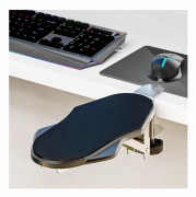 Datorarmstöd, Armbågshållare för Skrivbord Modell Vikbar / Roterbar Svart Svart 20 mm