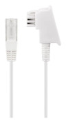 Goobay 60665, 1 m, TAE (F), RJ-45, Vit, Manlig kontakt, Manlig kontakt