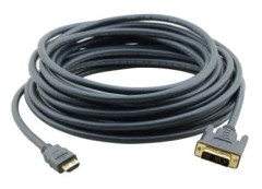 Kramer C-HM/DM Series C-HM/DM-10 - Videokabel - HDMI / DVI - DVI-D (M) - HDMI, 19-pin (M) - 3 m (97-0201010)