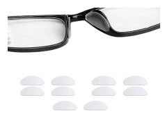 Nässkydd för glasögon silikon transparent 5 par (15 mm)