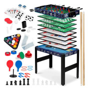 Multispelbord 12in1 106x59x90 cm NS-801 svart