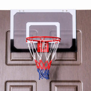 Basketkorg basketset barnbackboard med ring och nät 45 x 30 cm