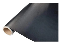 Borstad Svart Metallic Folie 1,52x30m