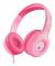 Trust Hörlurar Barn Volymbegränsning Kabel 3,5 mm Nouna Rosa