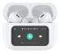 Celly: SoundLED True Wireless Bluetooth-headset med LED-display ANC & ENC Vit