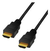 LogiLink CH0078, 2 m, HDMI typ A (standard), HDMI typ A (standard), Audio Return Channel (ARC), Sortera