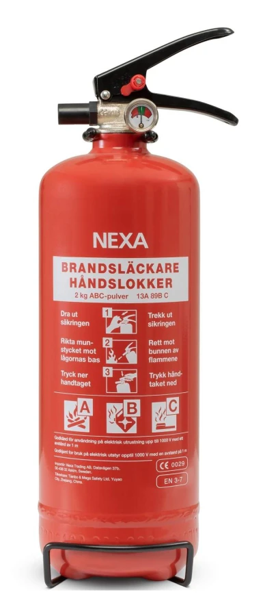 BrandslÄckare Pg2-2 Kg