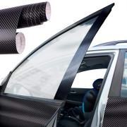 Svart 4D Carbon Rullfilm 1,52x30m
