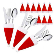 Bestickfodral i tyg, 12-pack