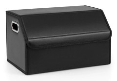 35L läderbagageorganisatör med lock och avdelare