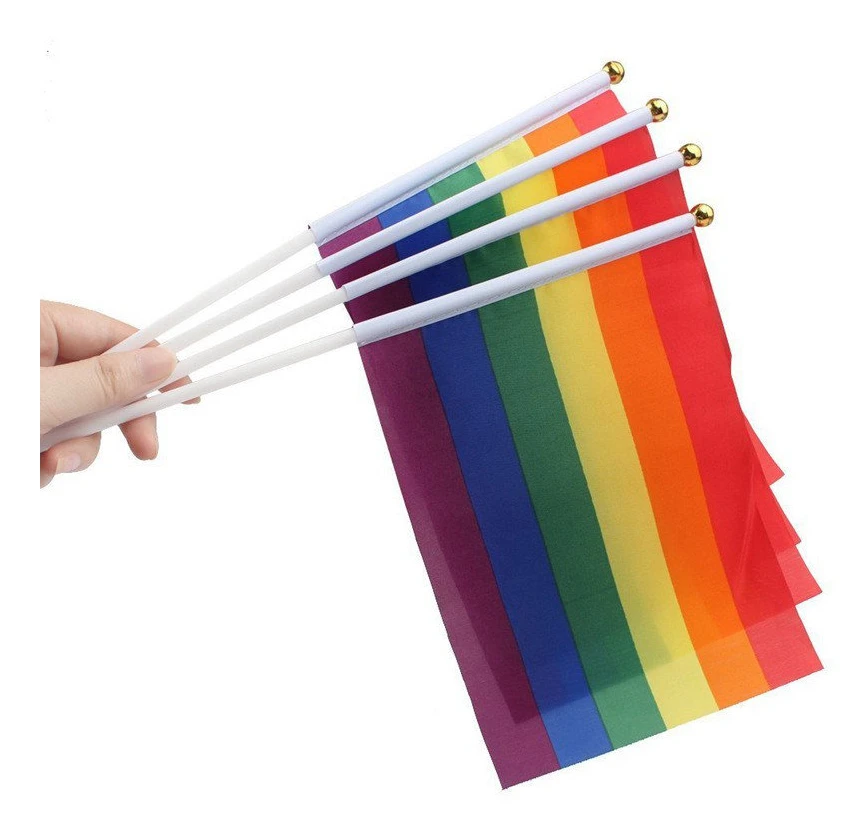Prideflagga / Regnbågsflagga (Liten)
