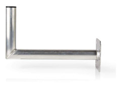 Satellitväggfäste | Max. parabolstorlek: 100 cm | 450 mm väggavstånd | Aluminium