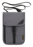 RFID-halsplånbok Resepasshållare DarkGrey DarkGrey