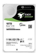 Seagate Exos X18 ST18000NM004J - Hårddisk - 18 TB - inbyggd - SAS 12Gb/s - 7200 rpm - buffert: 256 MB