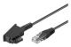 TAE-F-kabel för DSL/VDSL
