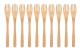 Maku Gafflar av bambu 16 cm - 10 pack