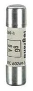 säkring cylindrisk 10x38 mm 8 ampere