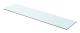vidaXL Hyllplan glas genomskinlig 90x20 cm
