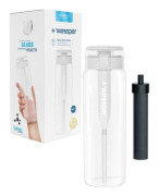 Wessper filtrerande glasflaska ActiveMax Clarti Glass 680 ml