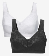Bygellös mjuk-bh Anna 2-pack
