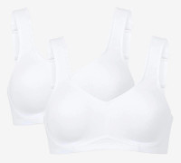 Ovadderad soft-bh Ingrid 2-pack