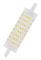 Osram LED-glödlampa LINE clear 118mm 2000lm 15W/827 (125W) R7s