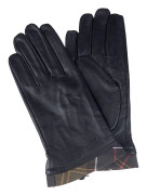 Tartan Leather Gloves
