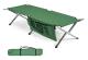Campingsäng tältsäng hopfällbar campingsäng enkelsäng hopfällbar säng med sidficka 190 x 73 x 42cm grön
