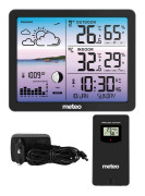 METEO SP107 väderstation, svart