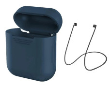 Skydd för Airpods - Blå