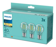 LED CLA 40W E27 NORMAL VARMVIT KLAR 3PF/DISC PROMO