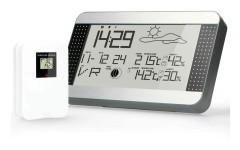 Alecto WS-1700 trådlös väderstation Silver