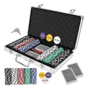 Pokerset med Väska - 300 Marker - Poker - Texas Strong Pokerset