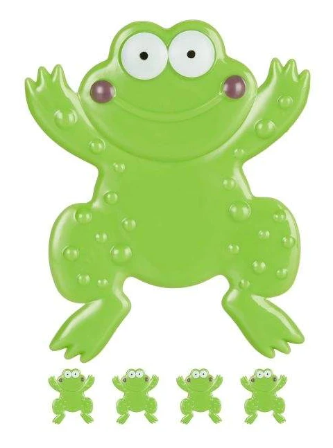 Frog Badrumsdekaler Set om 5