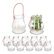 Transparent vindljusset om 12 st