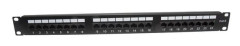 Patch Panel 19" 1U Krone CAT6 UTP 24 Portar