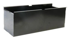 FÖRVARINGSKORG FÖR LEANING-POST "BOLSTER" STANDARD Avtagbar aluminiumkorg speciellt designad för leaning-post "Bolster"