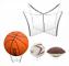 Akrylbollställ Klar Basketbollhållare Displaybollställ Transparent Bollstödsbasställ Sportbollsförvaringsställ 1st transparent