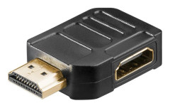 Goobay 65750, HDMI typ A (standard), HDMI typ A (standard), Honkontakt, Hankontakt, Guld, 7860 x 4320 pixlar