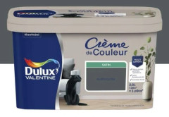 Måleri - DULUX VALENTINE - Färgkräm - Satin - Grafitgrå - 2,5L