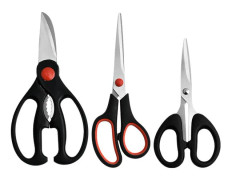 Köksaxset (3 delar) med presentförpackning Black Black