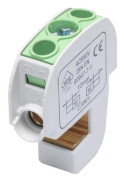 Simet isolerad skenkoppling SBB 16 (86105) SIMBLOCK grön 81550005
