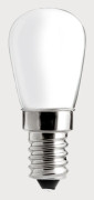 LED-lampa Päron opal E14 3W 2700-2200K dim to warm