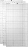 Ersättningsskärmatta Transparent självhäftande Cricut-matta med mätruta 12x24 tum 3PCS transparent
