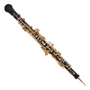 Professionell Oboe C-tangent Halvautomatisk Stil Ren Guldpläterade Tangenter Träblåsinstrument med Oboe plated Keys gyllene