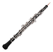 Professionell oboe C-nyckel Halvautomatisk stil Nickelpläterade nycklar träblåsinstrument med oboe vass