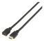 SpeaKa Professional HDMI Förlängningskabel 5.00 m Audio Return Kanal, guldpläterad kontakt Svart [1x HDMI hane - 1x HDMI